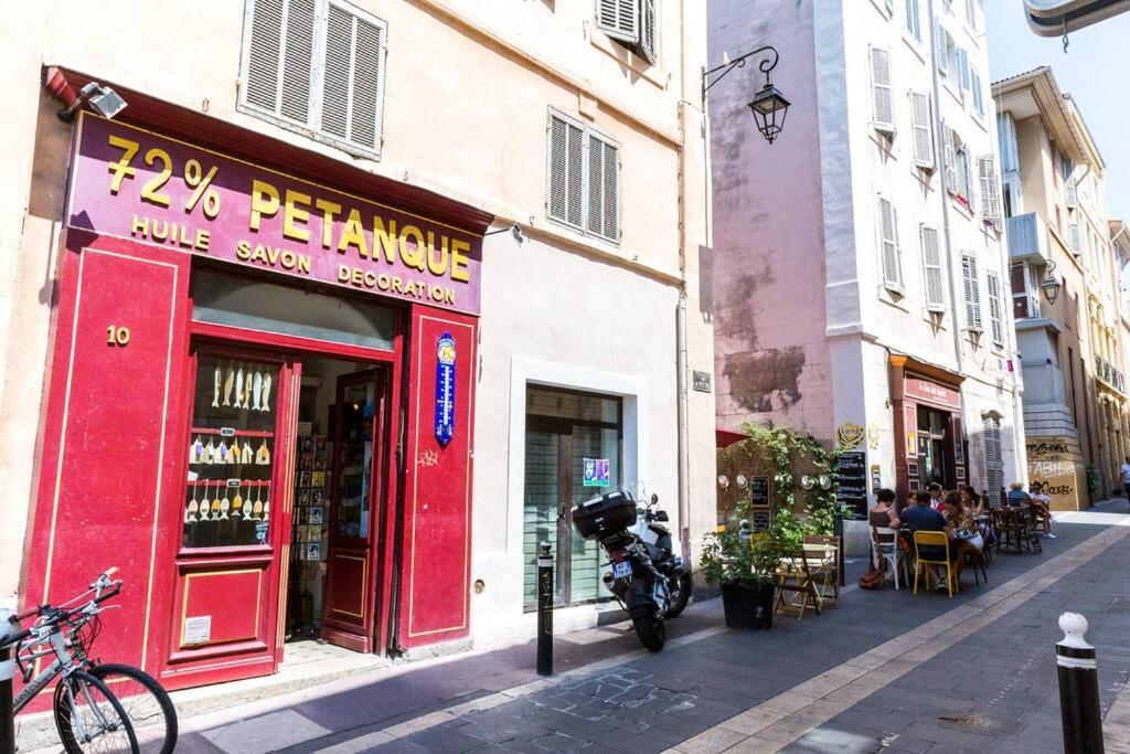 マルセイユLa Piboule - Au Coeur Du Panier T2 -39M2アパートメント エクステリア 写真